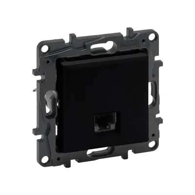 Розетка комп'ютерна Legrand Niloe Step антрацит RJ45 5UTPj 863567