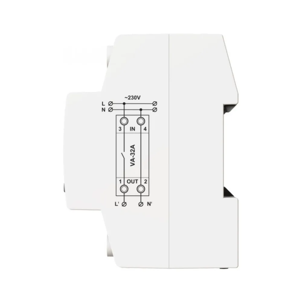 Реле напруги DigiTOP 32 А (max 40A) VA-32A M2R