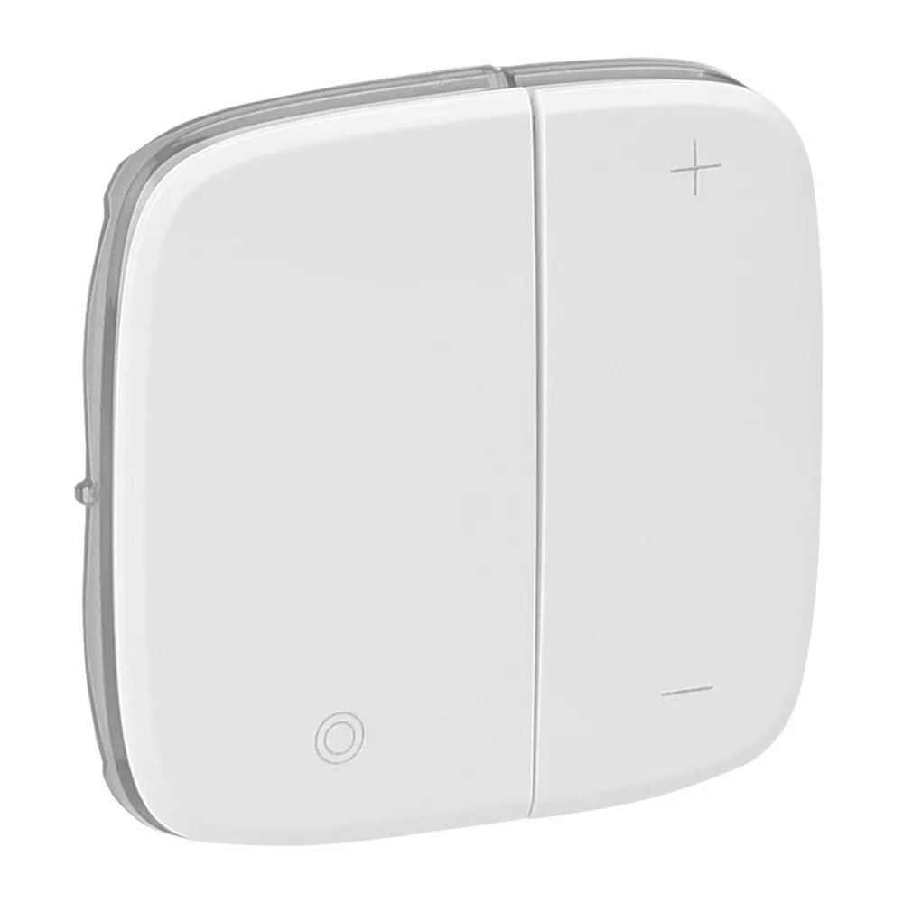 Legrand Valena ALLURE Накладка світлорегулятора нажимного Білий 752085