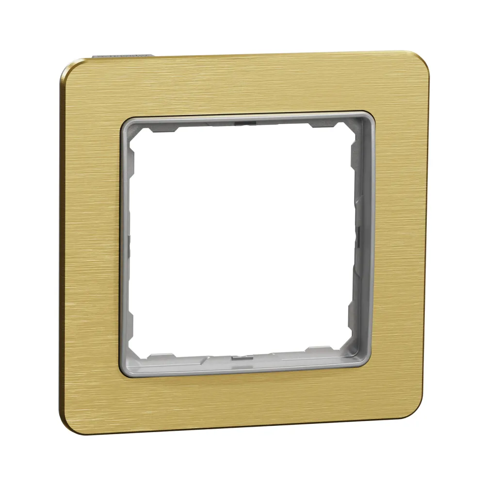 Schneider Sedna Design Рамка 1-а кратна Sedna Elements Матове золото SDD371801