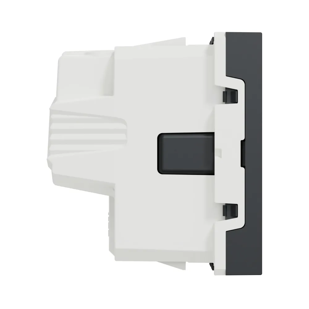 Schneider UNICA Роз з з/к з шторк 16А гвинт зажим антр NU303754