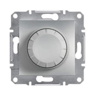 Світлорегулятор поворотний Schneider Electric Asfora алюміній внутрішній EPH6400161