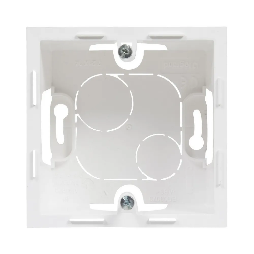 Legrand SUNO Коробка накладного монтажу 1 пост, колір Білий 721194