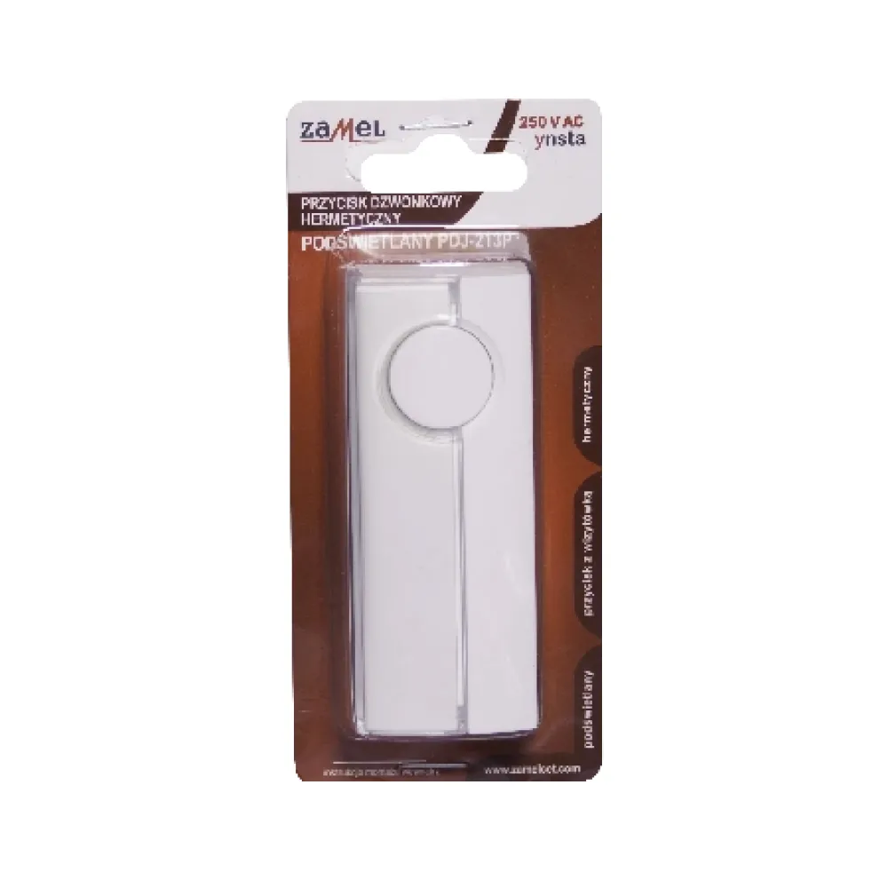 Кнопка дверного звонка Zamel PDJ-213