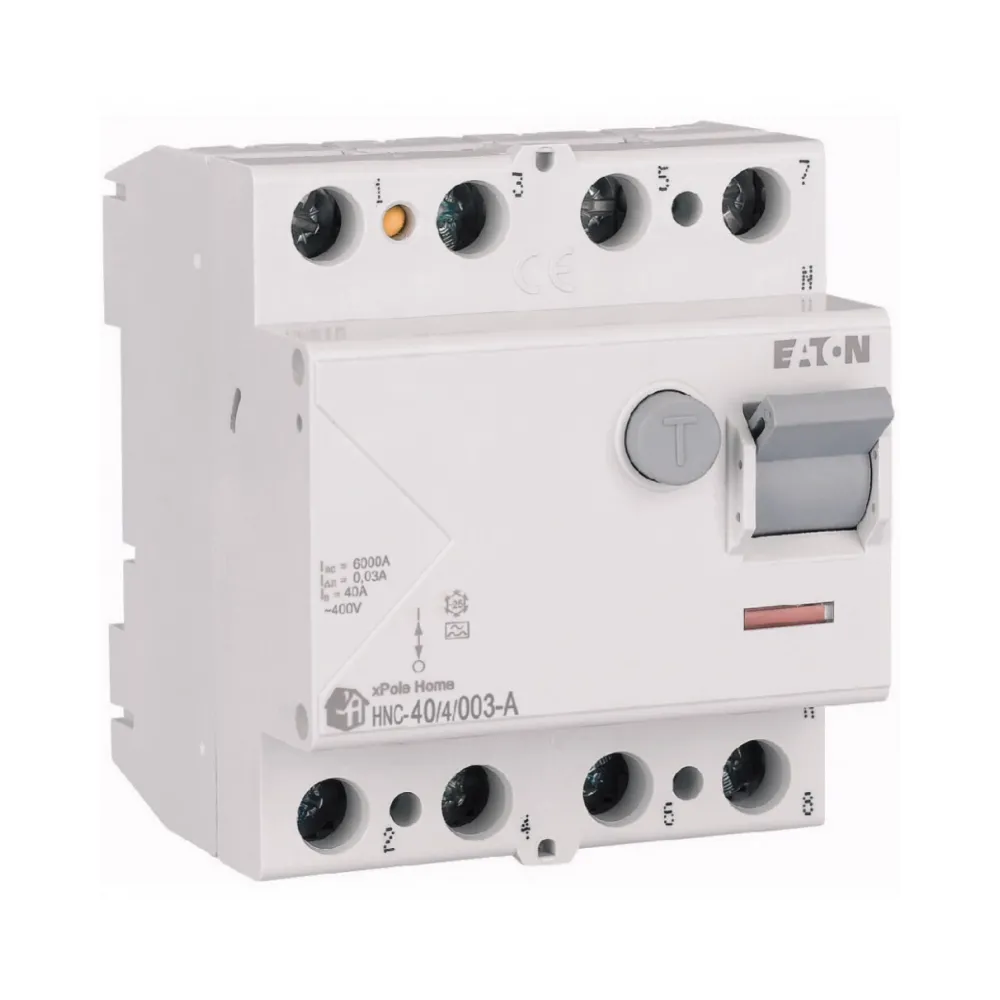 Дифреле (ПЗВ) EATON 30mA тип AC HNC-40/4/003