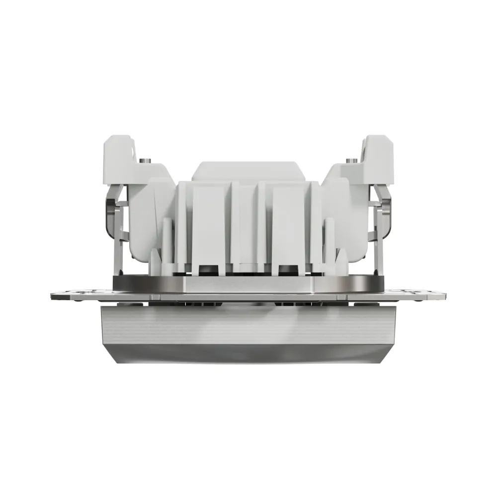 Выключатель Schneider Electric Asfora алюминий одноклавишный внутренний с подсветкой EPH1400161