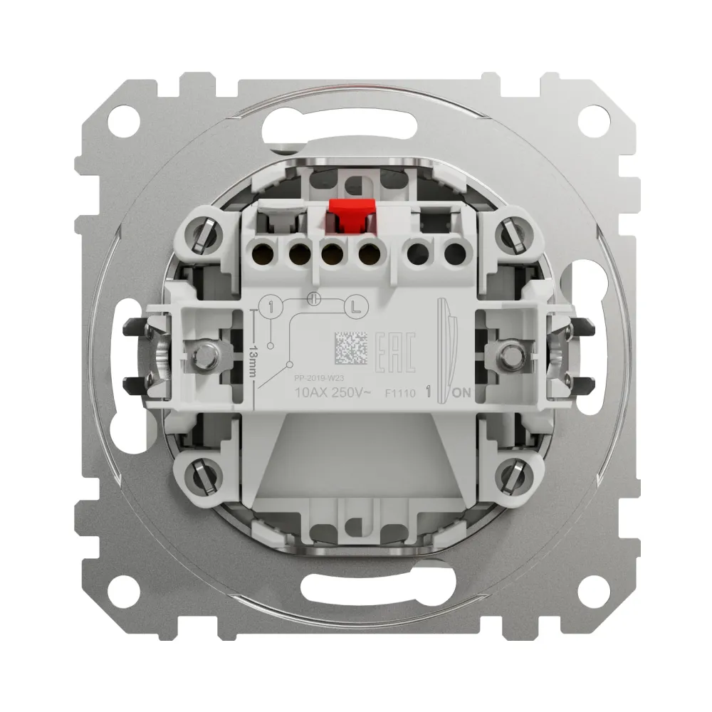 Выключатель Schneider Sedna Design 1-клавишный внутренний белый SDD111101