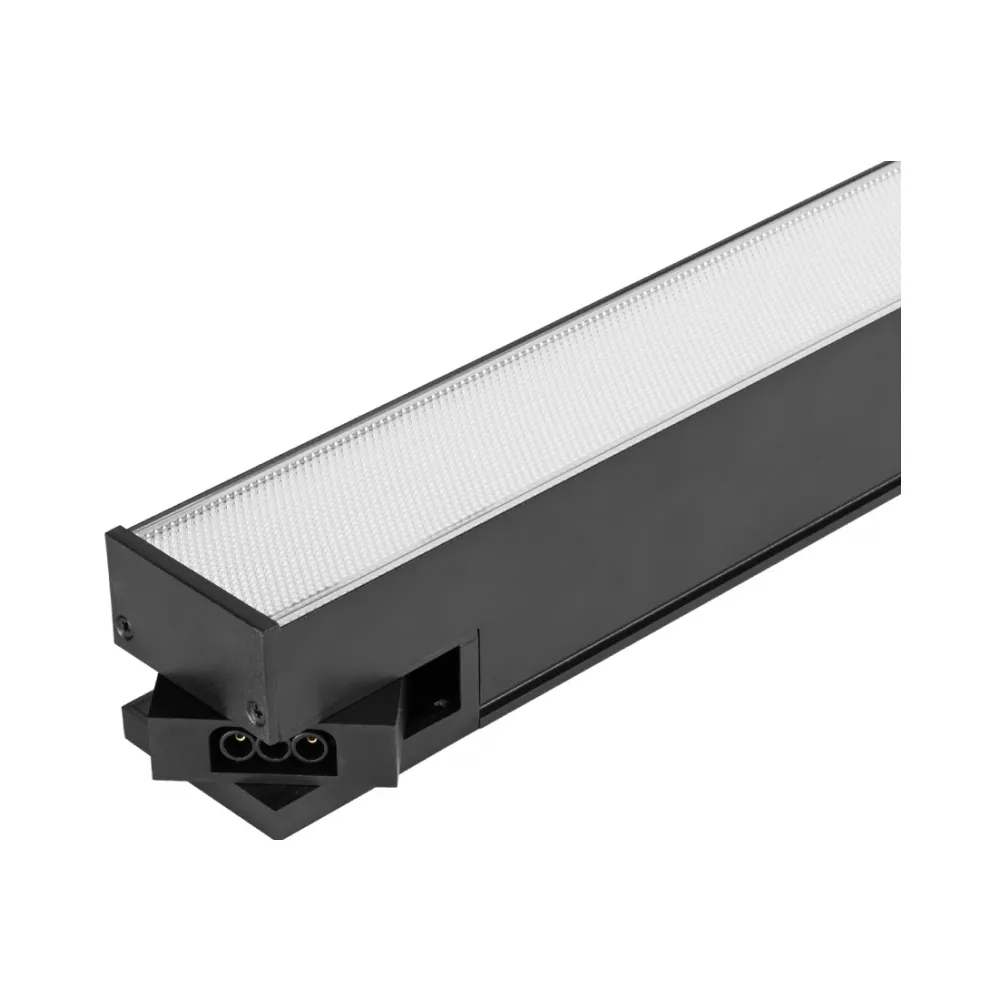 LED світильник лінійний магістральний VIDEX BNL02 50W 1.2М 5000K 220V чорний VL-BNL02-50125B