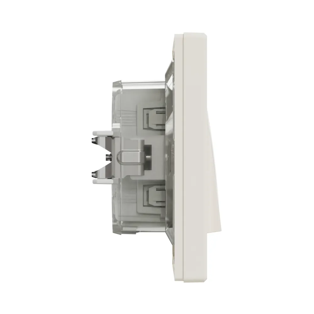 Вимикач Schneider Electric Asfora кремовий одноклавішний внутрішній IP44 EPH0100223