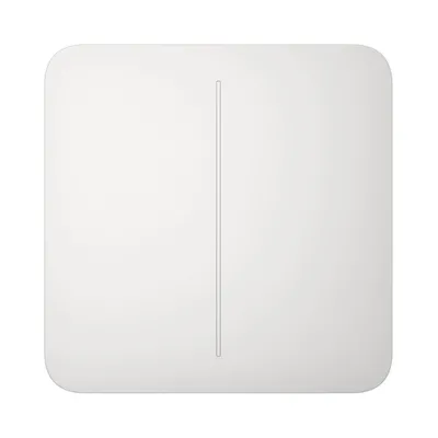 Накладна панель AJAX SoloButton для LightSwitch (2-gang) 45120.144.WH