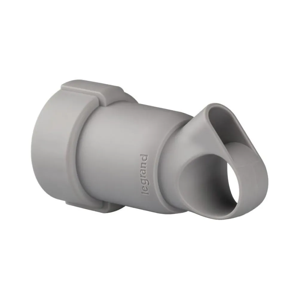 Розетка Legrand сіра 2К+З 16А 050193