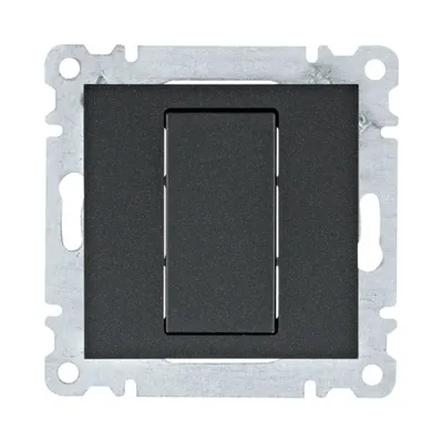 Заглушка Hager Lumina чорна WL7013