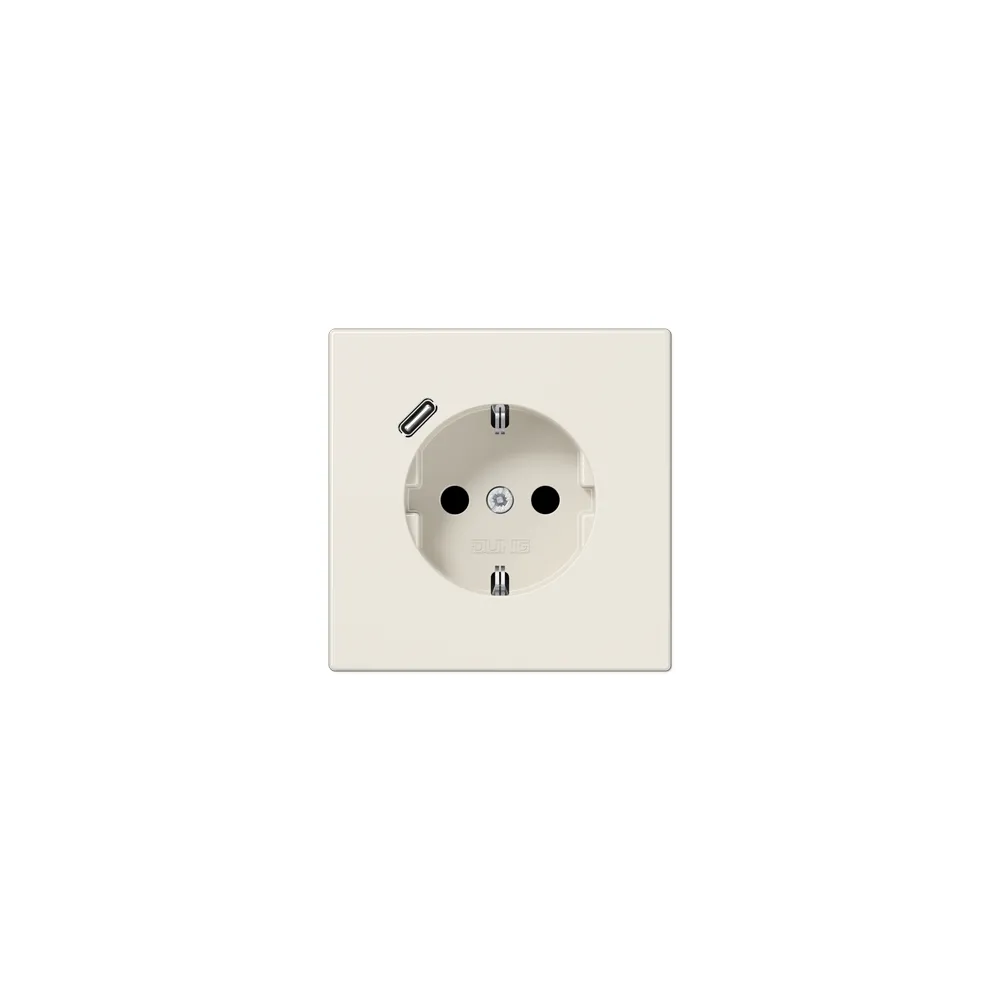 JUNG LSx-механізм Розетка SCHUKO® з USB-інтерфейсом слонова кістка LS1520-18C