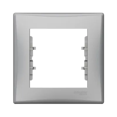 Рамка Schneider Electric Sedna алюміній одномісна SDN5800160