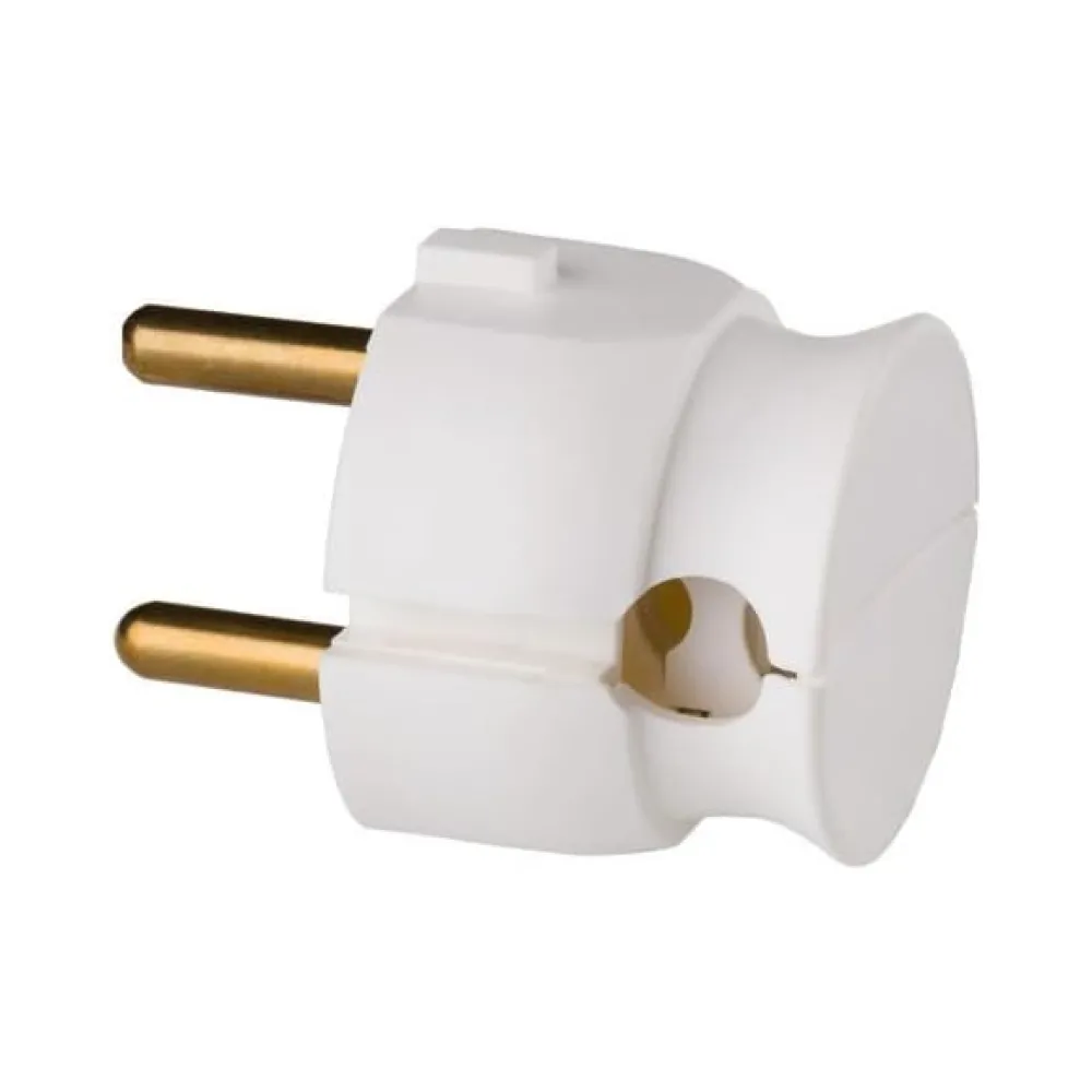 Вилка Legrand 2К 16А біла 050183