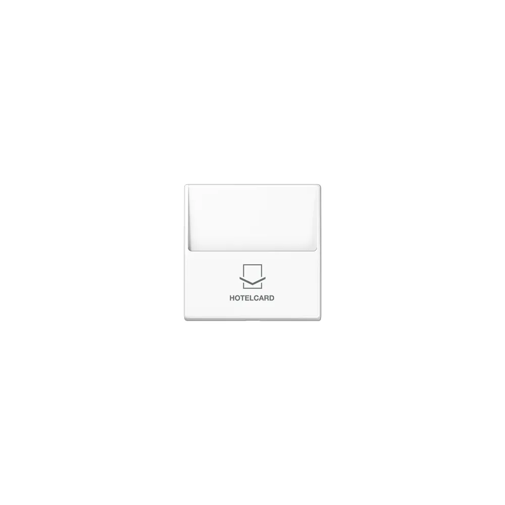 JUNG A Накладка карткового вимикача HOTELCARD білий A590CARDWW