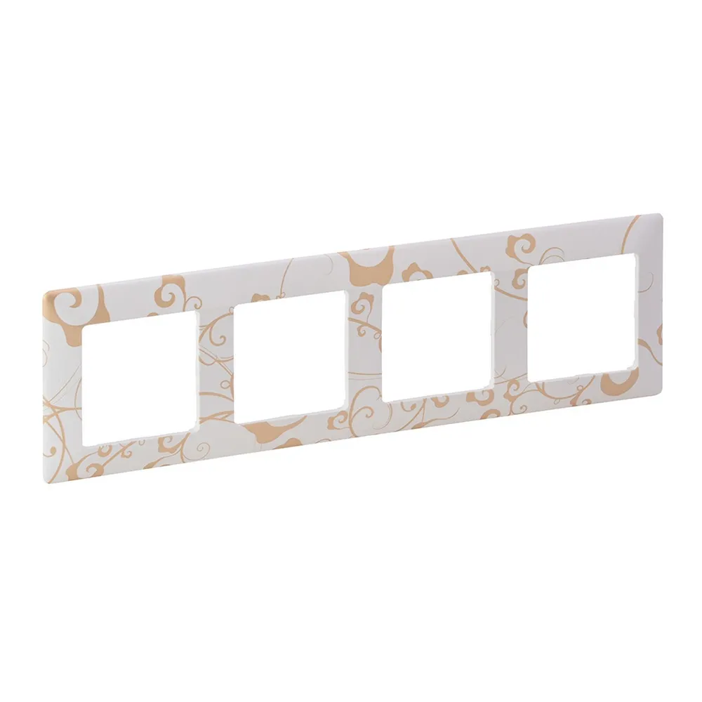 Legrand Valena LIFE Рамка 4 пости Ампір Білий 754104