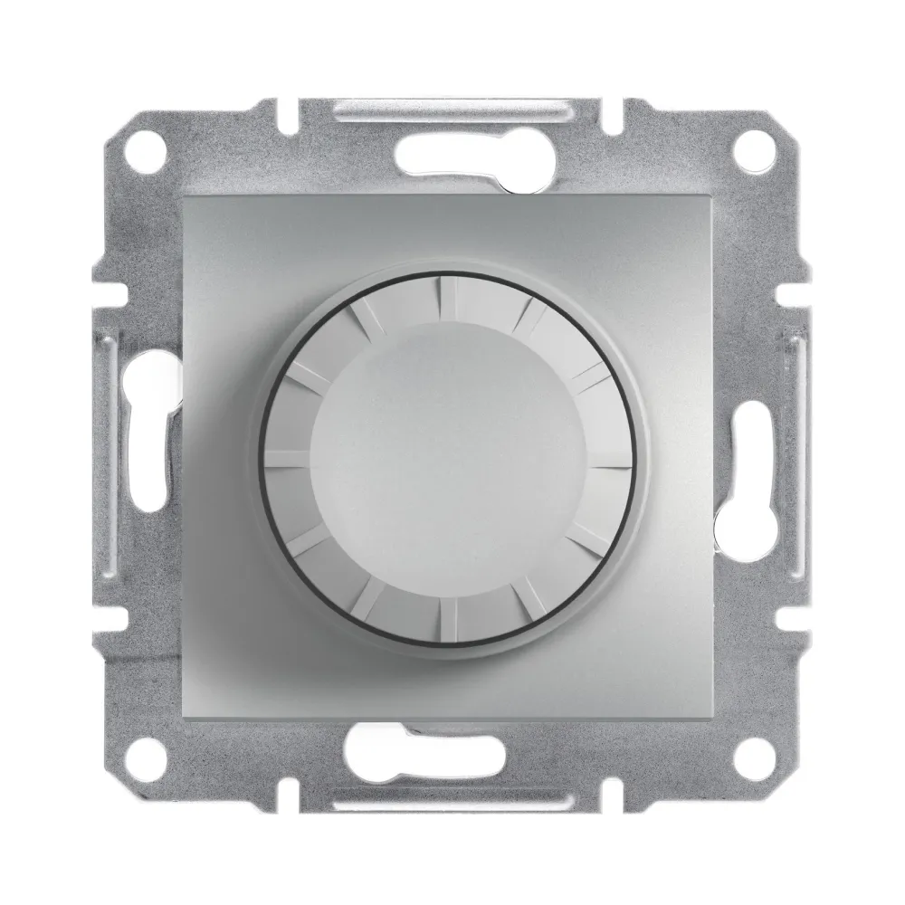 Світлорегулятор поворотний Schneider Electric Asfora алюміній внутрішній EPH6400161