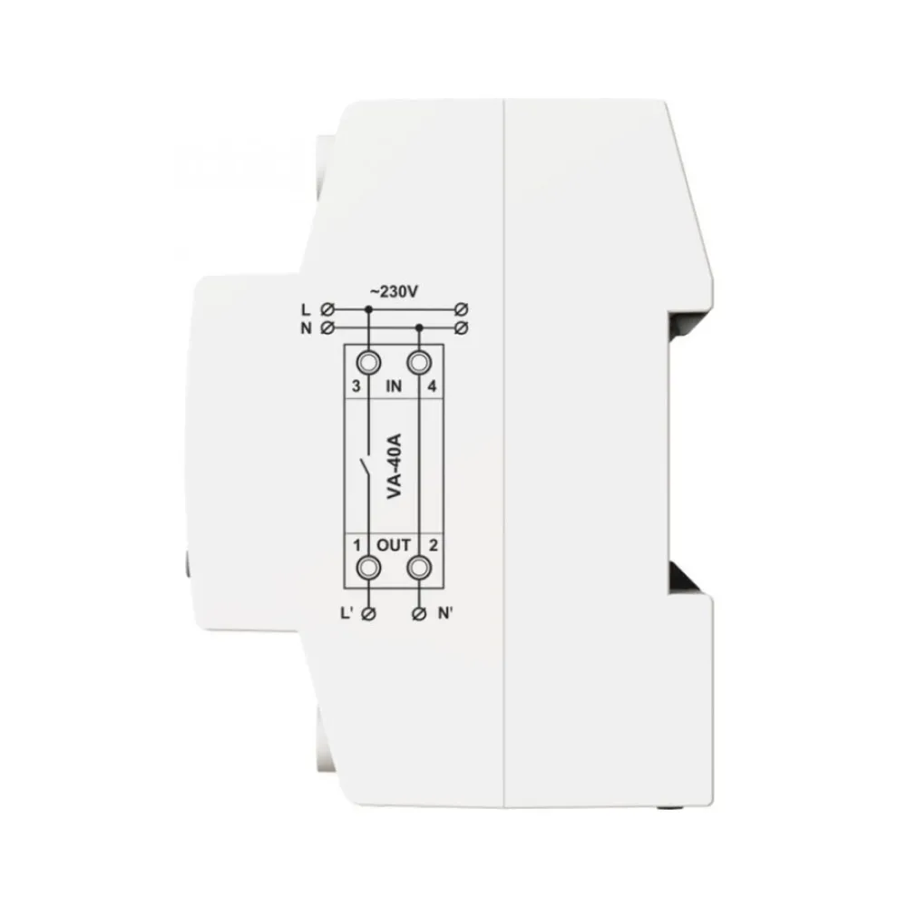 Реле напруги DigiTOP 40 А (max 50A) VA-40A M2R