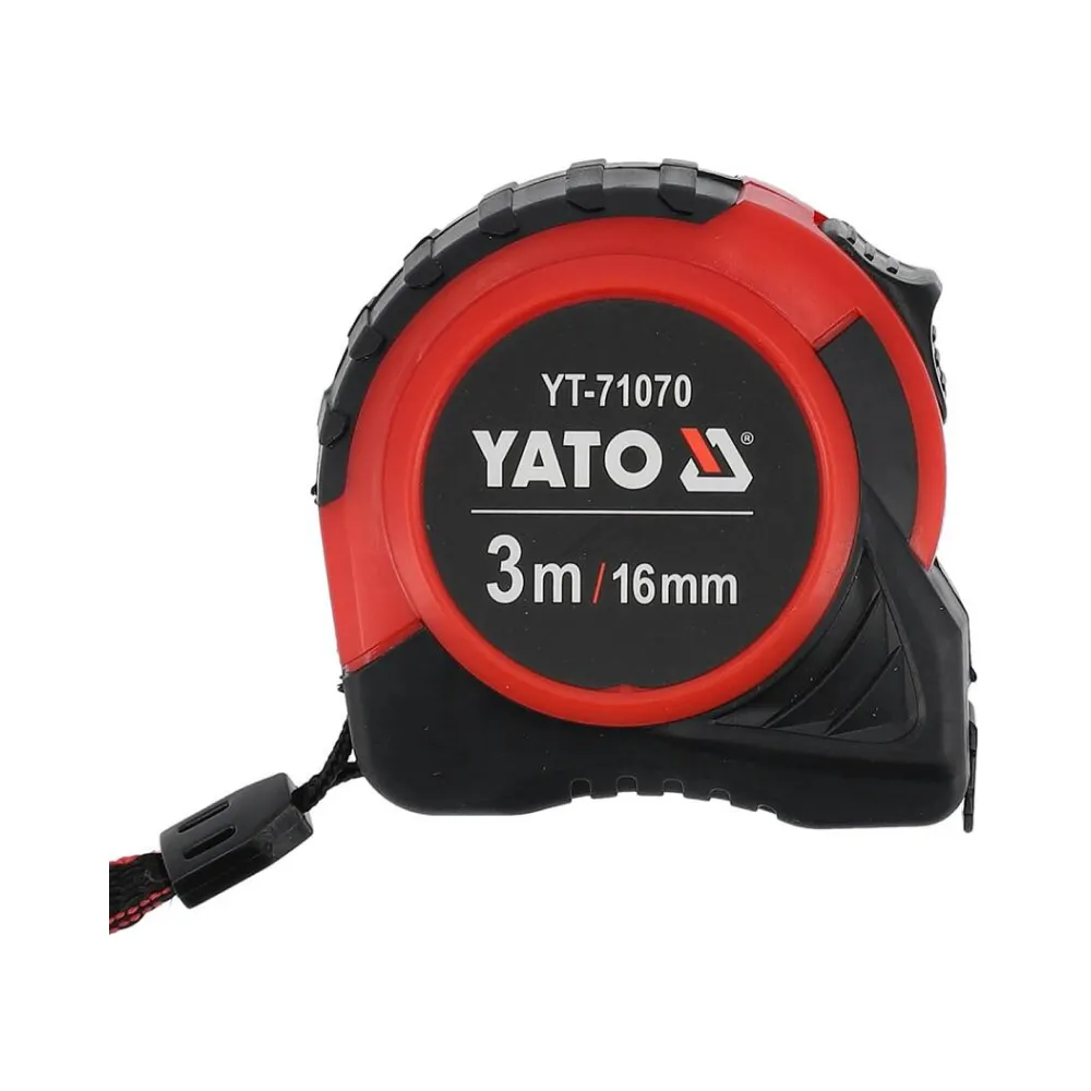 Рулетка YATO з сталевою стрічкою нейлоновим покриттям YT-71070