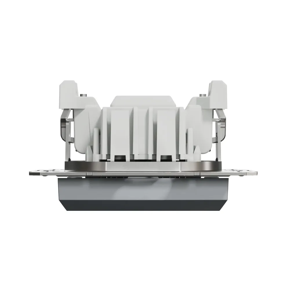Вимикач Schneider Electric Asfora прохідний з підсвічуванням сталь EPH1500162