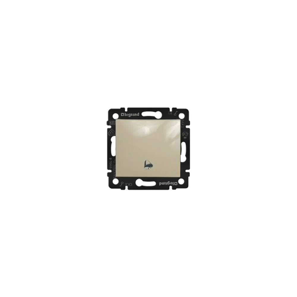 Legrand Valena Classic Кнопка пікт.звонка Слонова кістка 774116