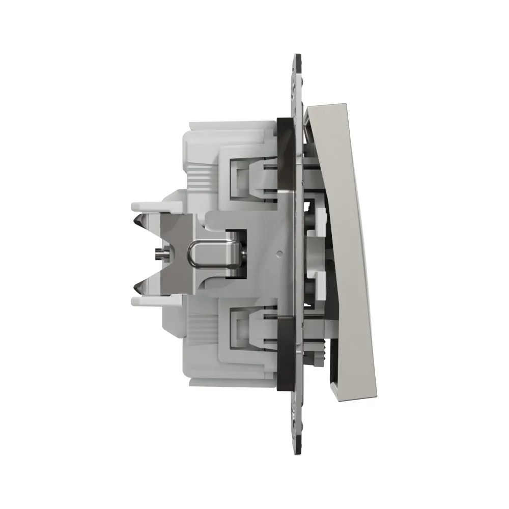 Выключатель Schneider Electric Asfora одноклавишный бронза с подсветкой EPH1400169