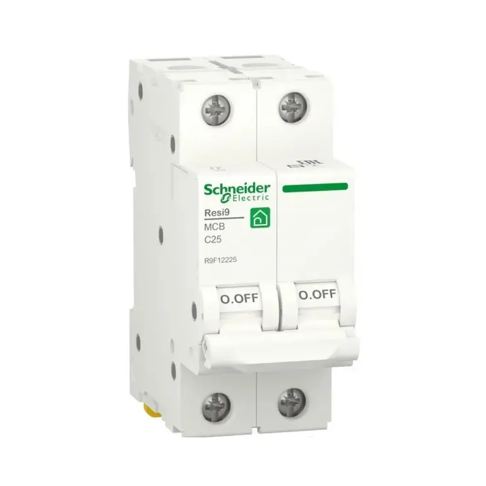 Автоматичний вимикач Schneider Electric RESI9 2р 25A C R9F12225