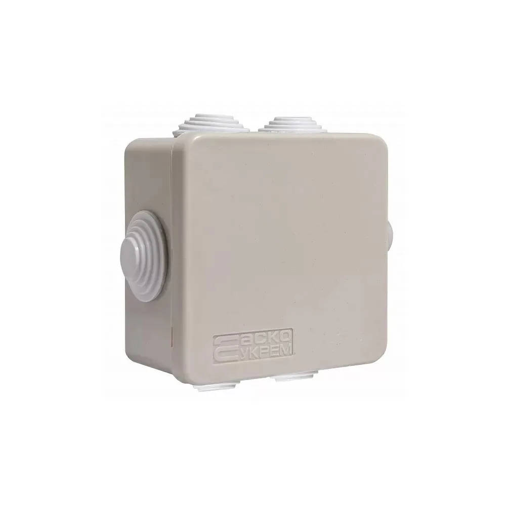 Коробка розподільча АСКО зовнішня TY-RA 85х85х50 IP44 00002659