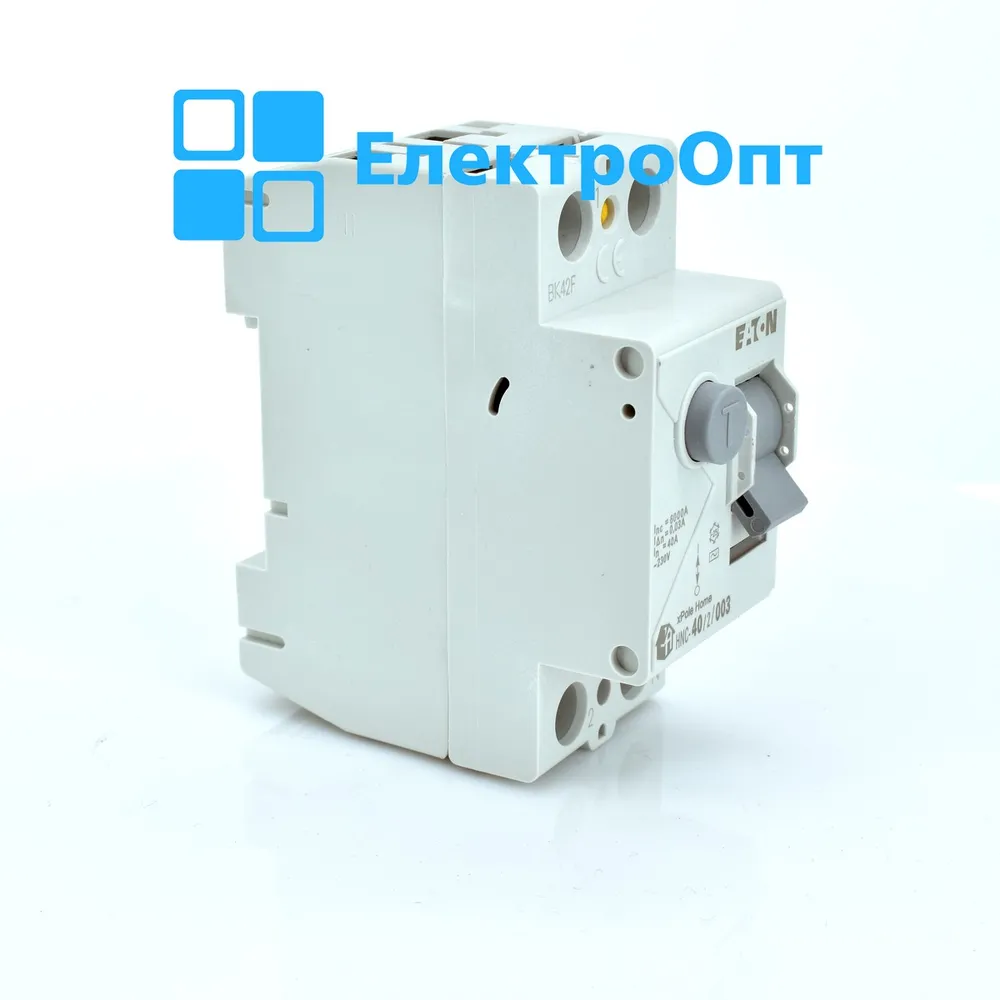 ПЗВ - Пристрій Захисного Відключення EATON AC 2p 30mA тип AC HNC-40/2/003