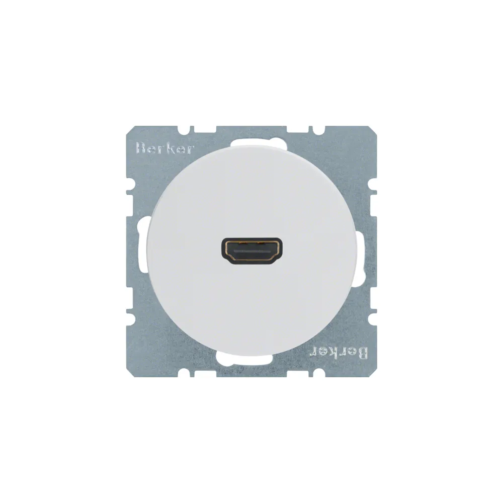 BERKER R.x механізм HDMI-розетка пол.білий 3315422089