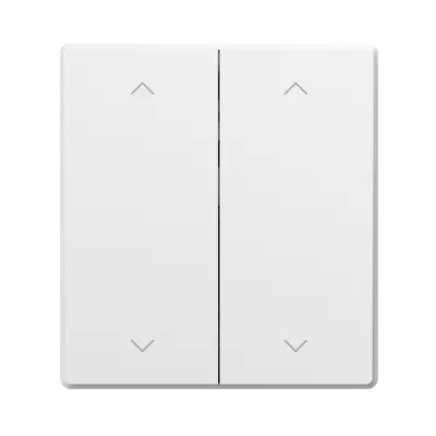 VIDEX NOTA Вимикач 2 кл прохідний білий матовий (VF-NT-SW2P-WH) (20/120) 488808