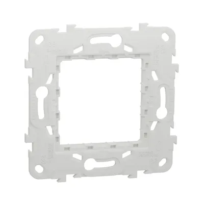 Супорт пластиковий Schneider Electric Unica New 2 модуля NU7002P