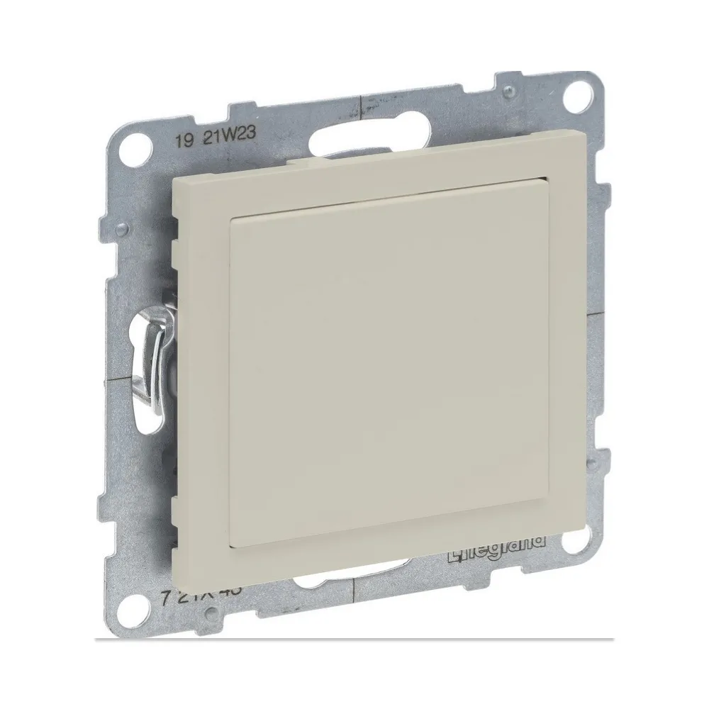 Legrand SUNO Заглушка з адаптером MOSAIC, колір Слонова кістка 721243