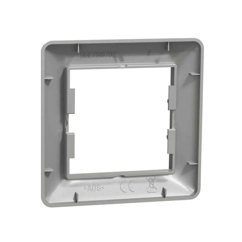 Рамка Schneider Electric Asfora одноместная алюминий EPH5800161 