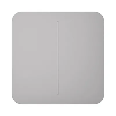 Накладна панель AJAX SoloButton для LightSwitch (2-gang) 46015.144.FG