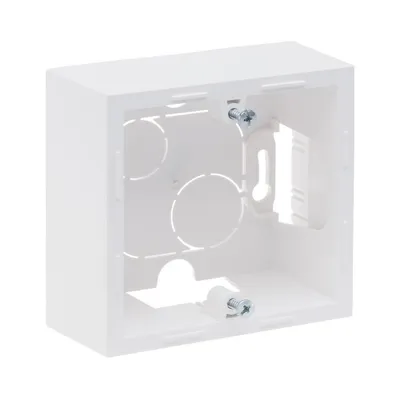 Legrand SUNO Коробка накладного монтажу 1 пост, колір Білий 721194