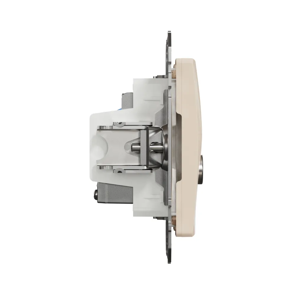 Schneider Sedna Design Розетка 1-а комп. + TV внутр. TV+RJ45 кат. 6 UTP Sedna Design Бежевий SDD112469T