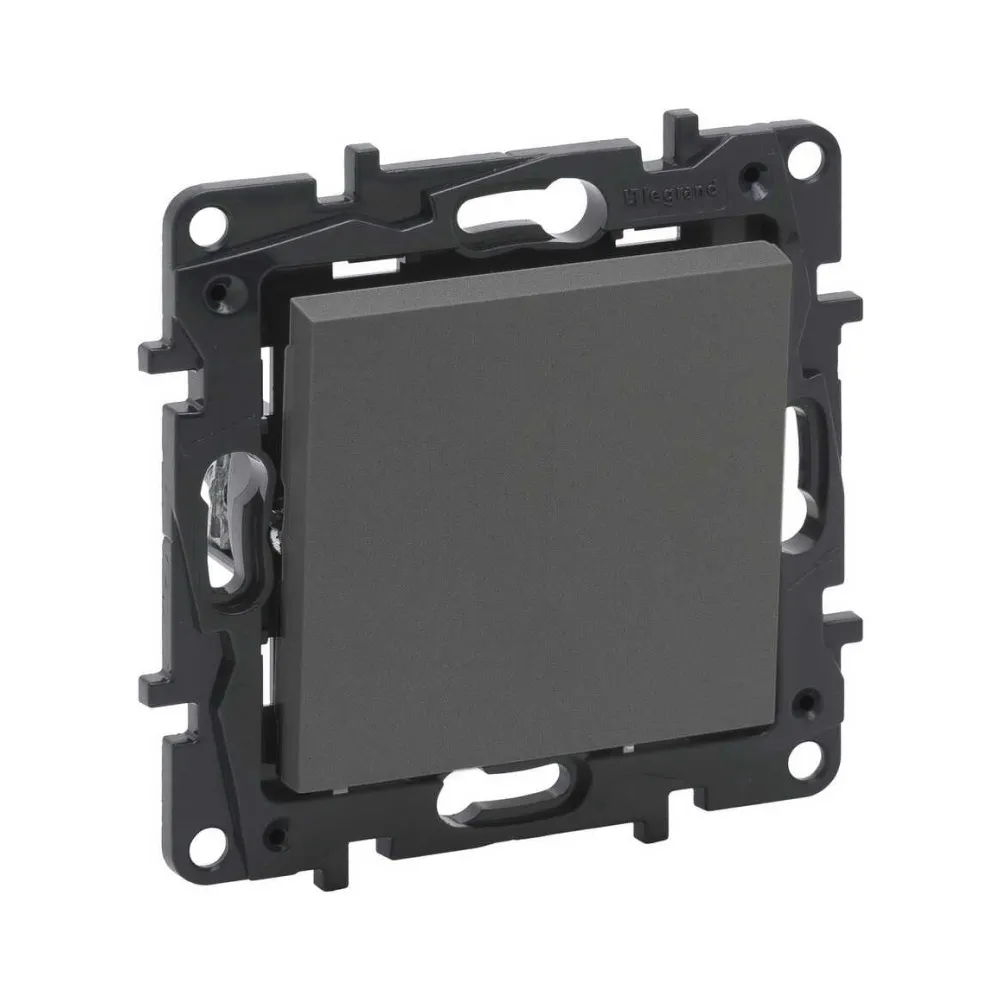 Заглушка Legrand Niloe Step сталь 863400
