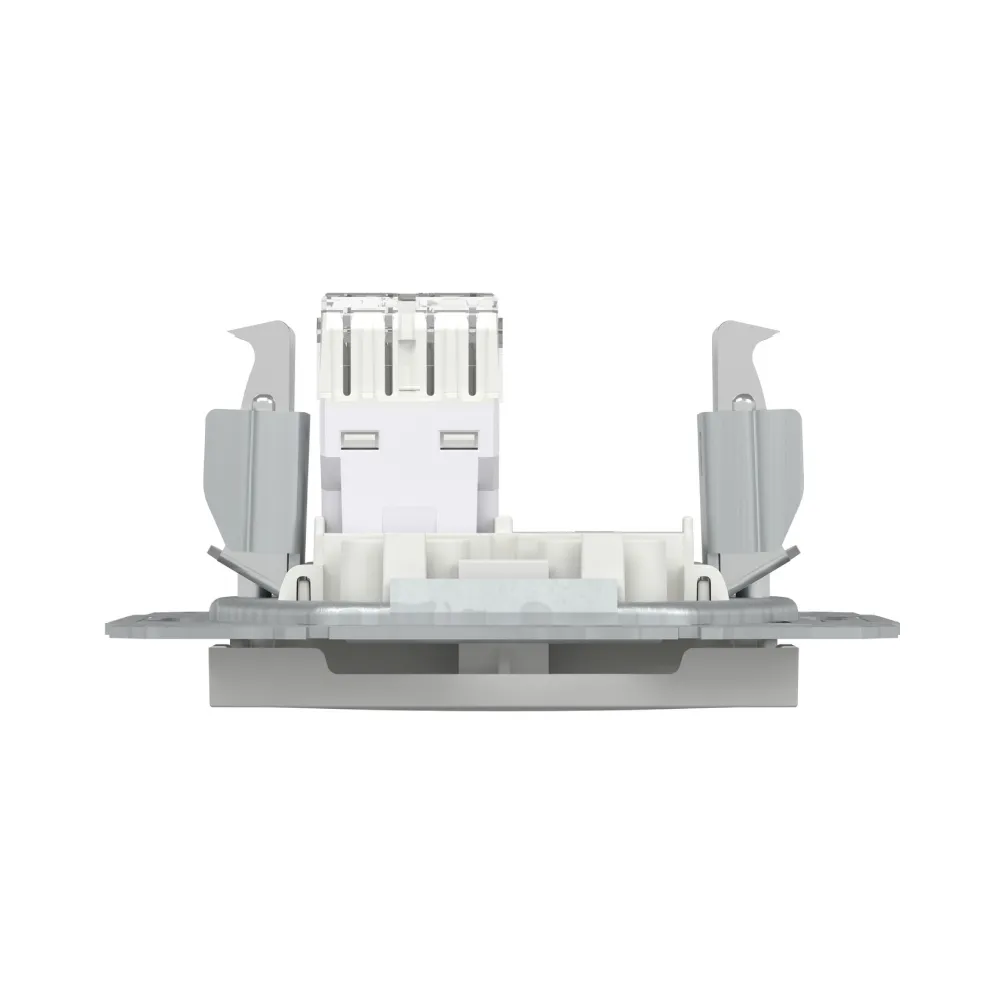 Schneider ASFORA Розетка RJ45 UTP кат 6 білий Asfora б/р EPH4770121