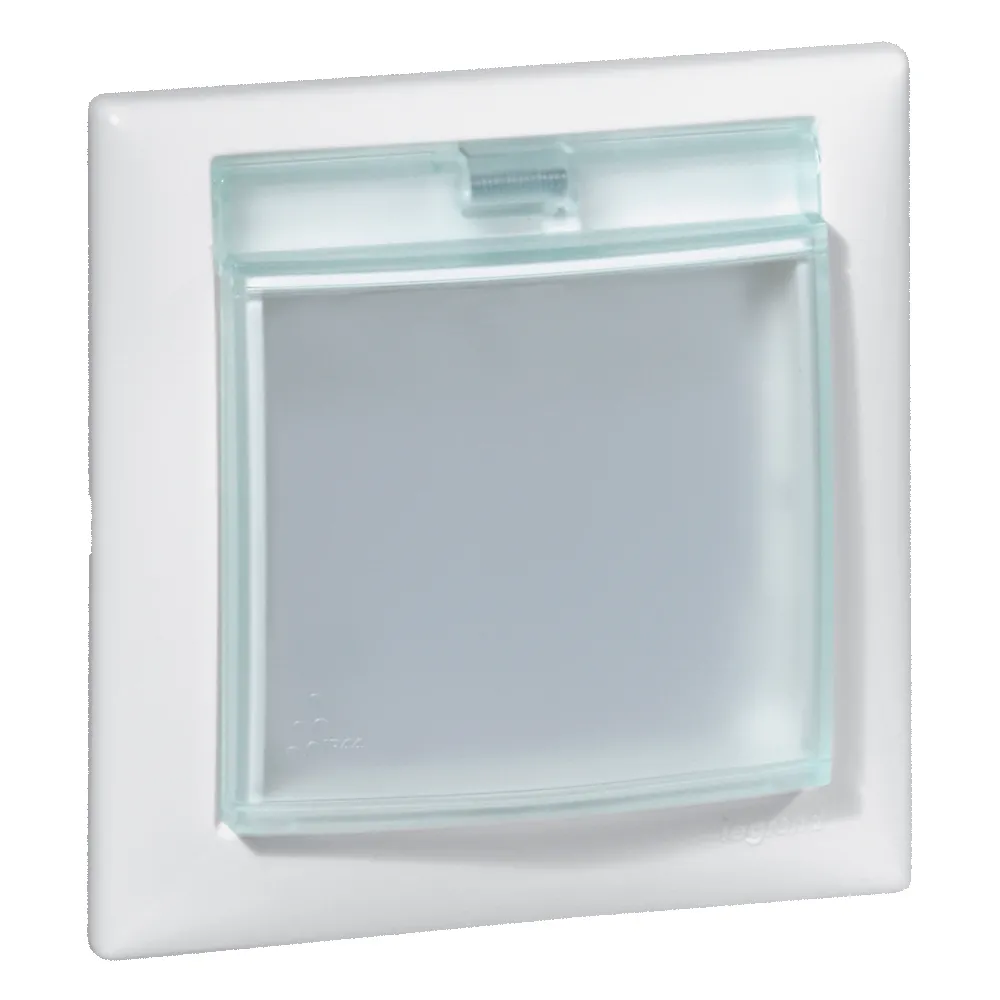 Legrand Valena Classic Рамка 1 пост з кришкою IP44 Білий 774450