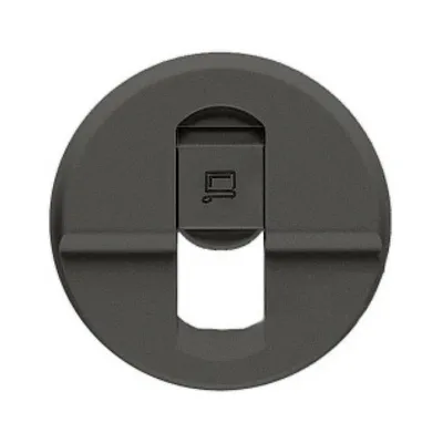 Панель розетки RJ45 Legrand Celiane графіт 064935
