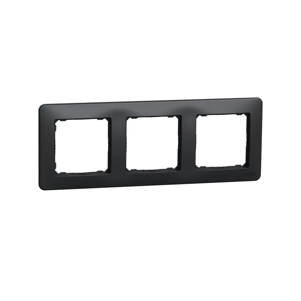 Рамка Schneider Sedna Design 3-кратная черный SDD314803
