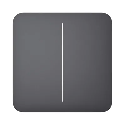 Накладна панель AJAX SoloButton для LightSwitch (2-gang) 46016.144.GP