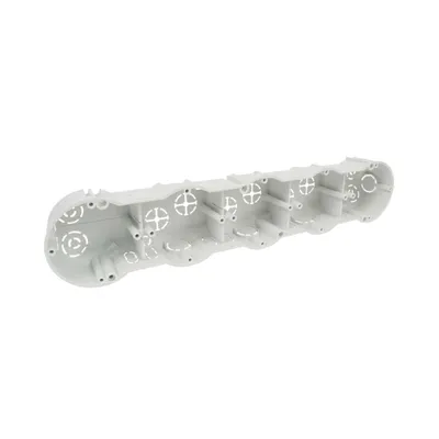 Коробка приладова п'ятикратна Kopos сіра KP 64/5_KA