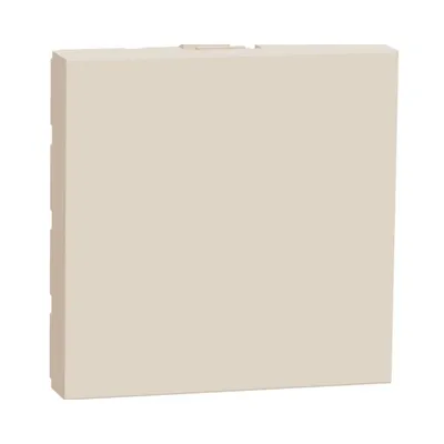 Заглушка Schneider Electric Unica New бежева 2-модульна NU986644
