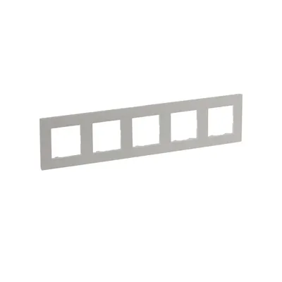 Рамка Legrand Niloe Step 5-постова перлинний 863695