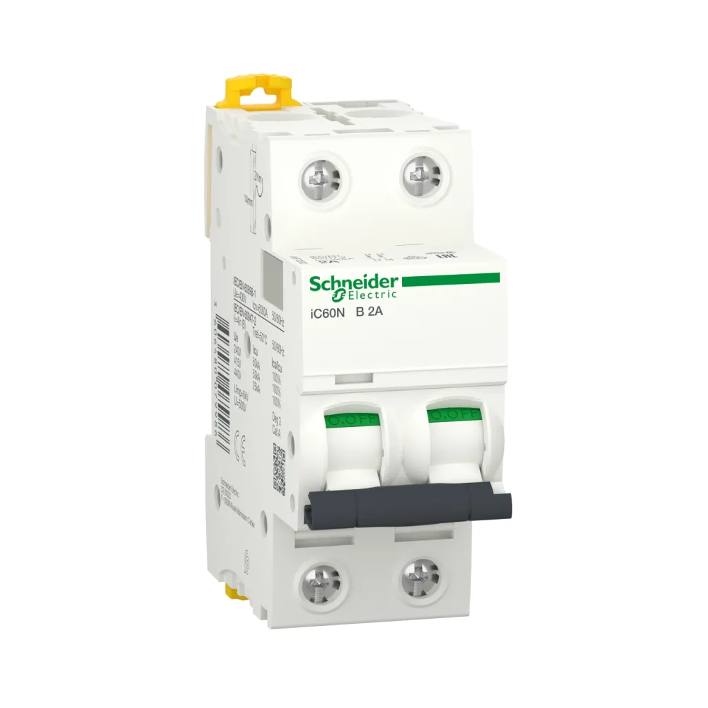 Автоматический выключатель Schneider Electric Acti 9 6kA 2p 50А IC60N-B50/2