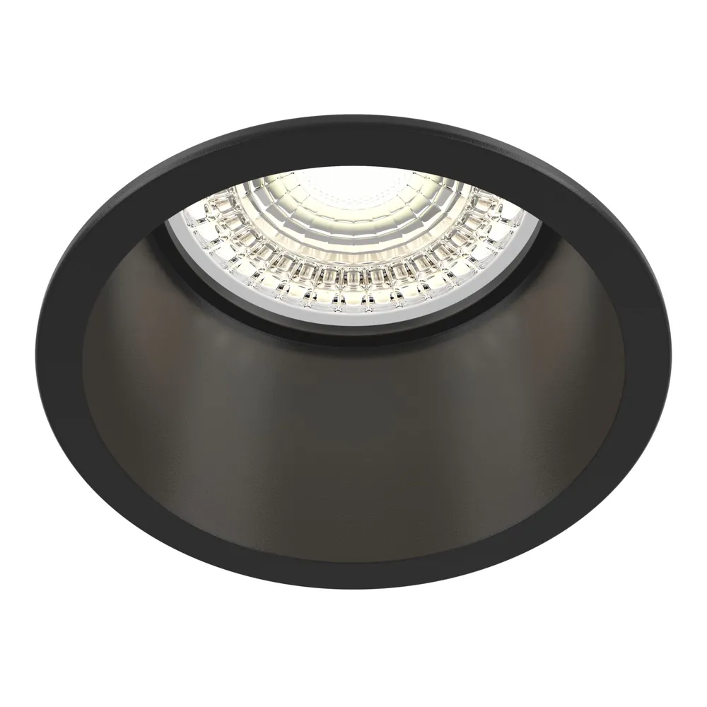 Світильник внутрішнього монтажу Downlight Reif GU10 50 Вт Чорний DL049-01B MAYTONI