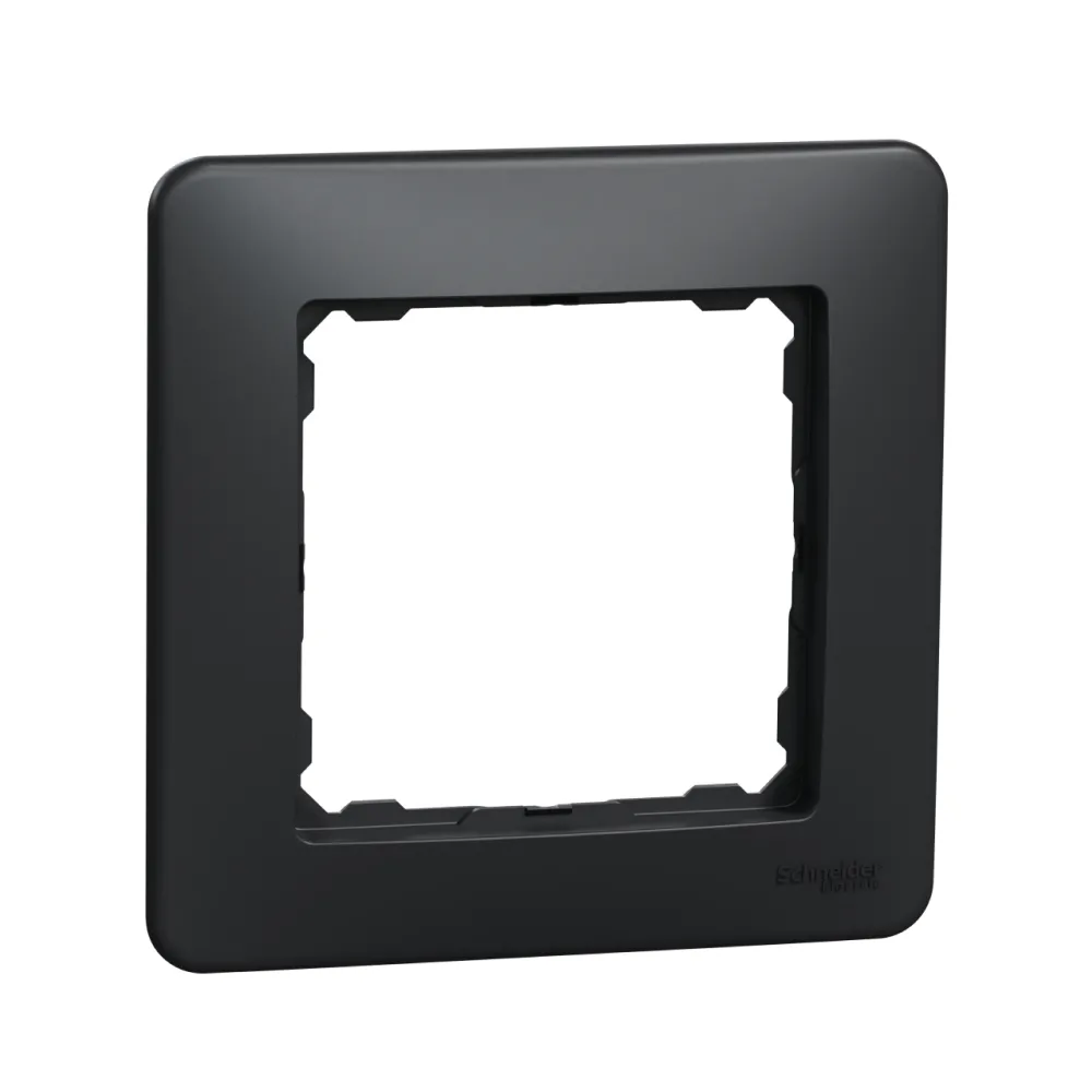 Рамка 1-а кратная Schneider Sedna Design черный SDD314801